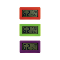 Digital Hygrometers | Color-coded 6-Pack Digital Hygrometers ONGROK USA 